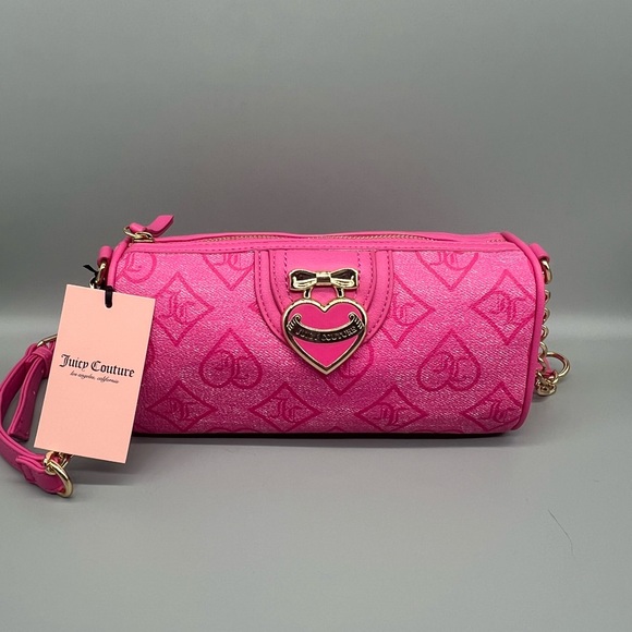 Juicy couture precious moments roll bag crossbody purse - Picture 1 of 10